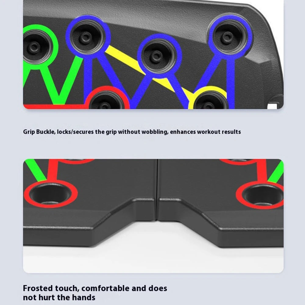 Foldable Push-Up Board – Chest, Arm & Core Trainer