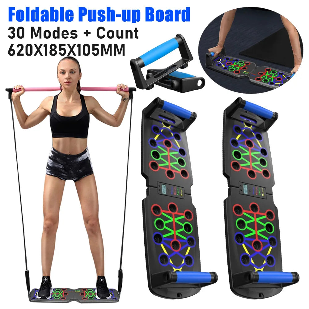 Foldable Push-Up Board – Chest, Arm & Core Trainer